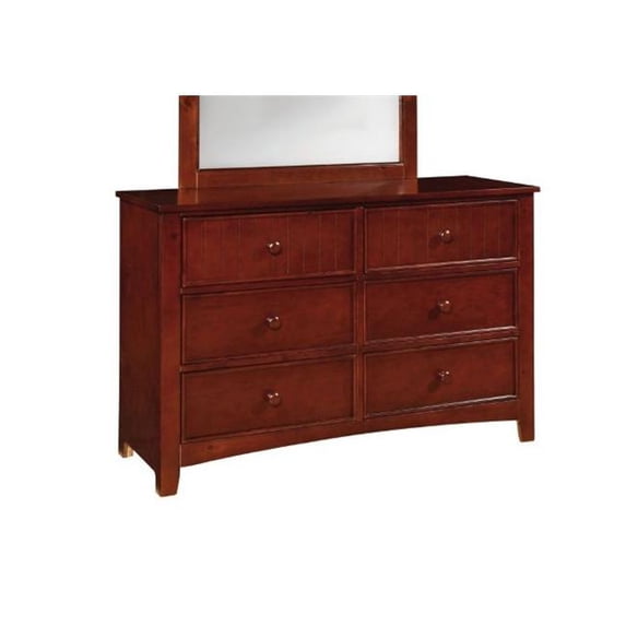 Furniture Of America IDF-7905CH-D Omnus Cherry Dresser