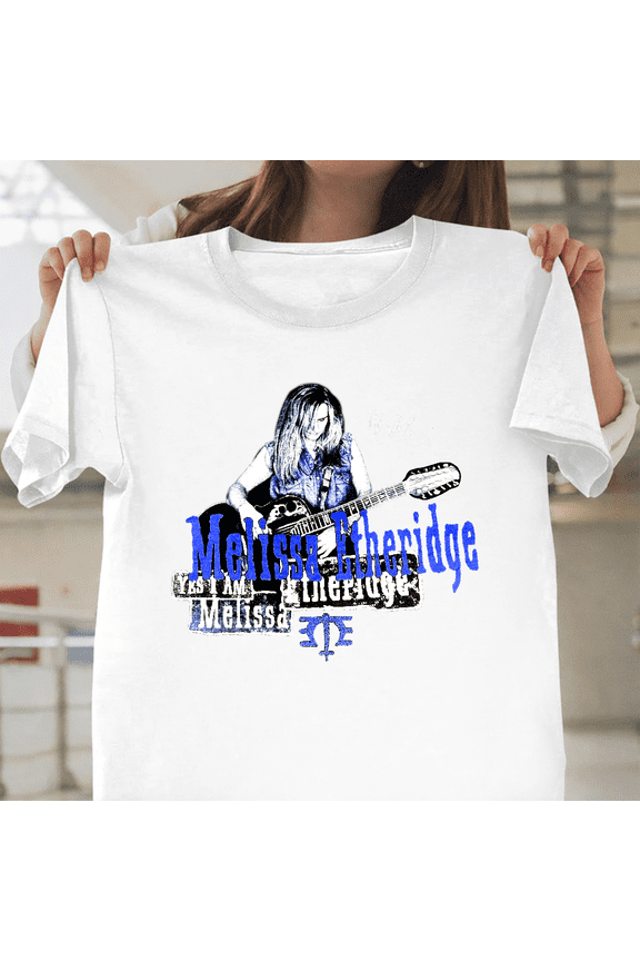 Melissa Etheridge Tour Singer Songwriter Rock Music Guitarist Art Unisex T-Shirt, up to size 3XL.