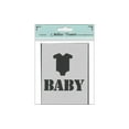 thumbnail image 1 of Melissa Frances Stencil 3x4" Baby T-Shirt, 1 of 1