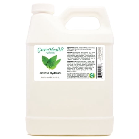 Melissa Hydrosol - 32 fl oz - White Plastic Jug w/ Cap