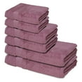 thumbnail image 1 of Melissa Linen Excellence Soft Collection 6-piece Towel Sets 2 Bath Towels, 2 Hand, 2 Washcloth, Lilac Purple, 1 of 7