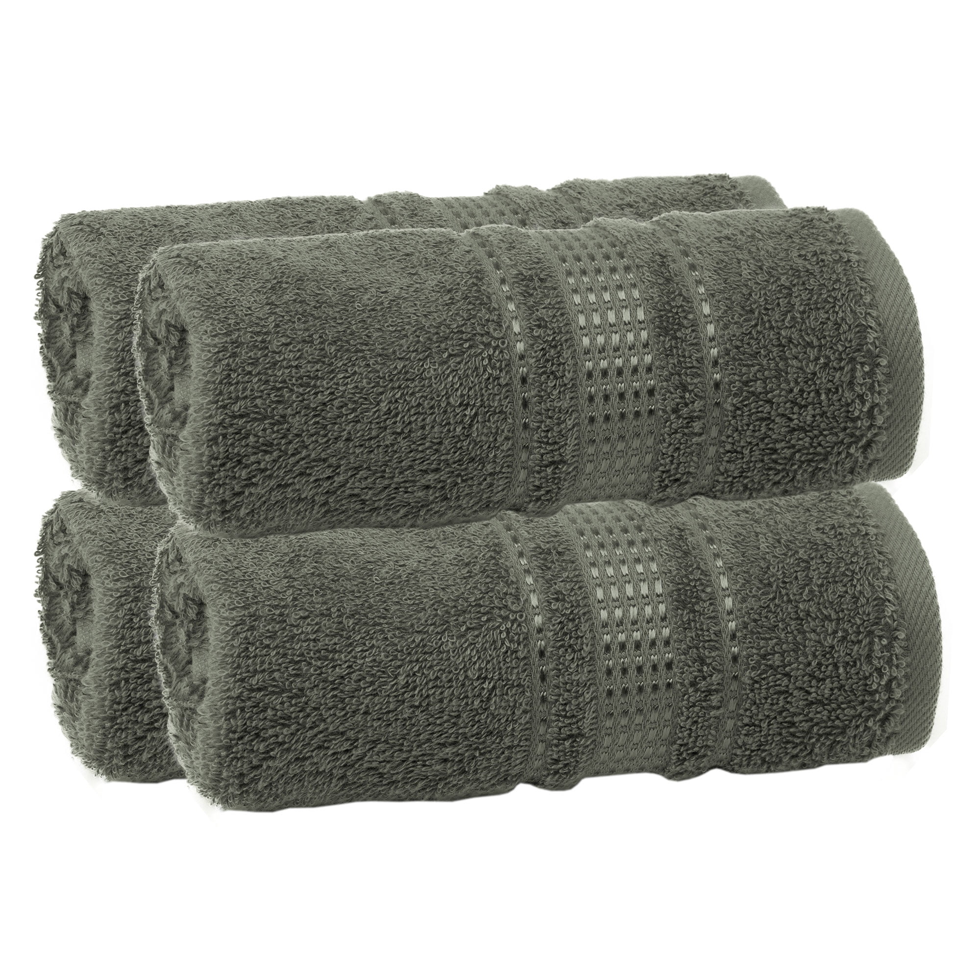 Melissa Linen Turkish Cotton Fingertip Towels for Adult, 12 x 18 in