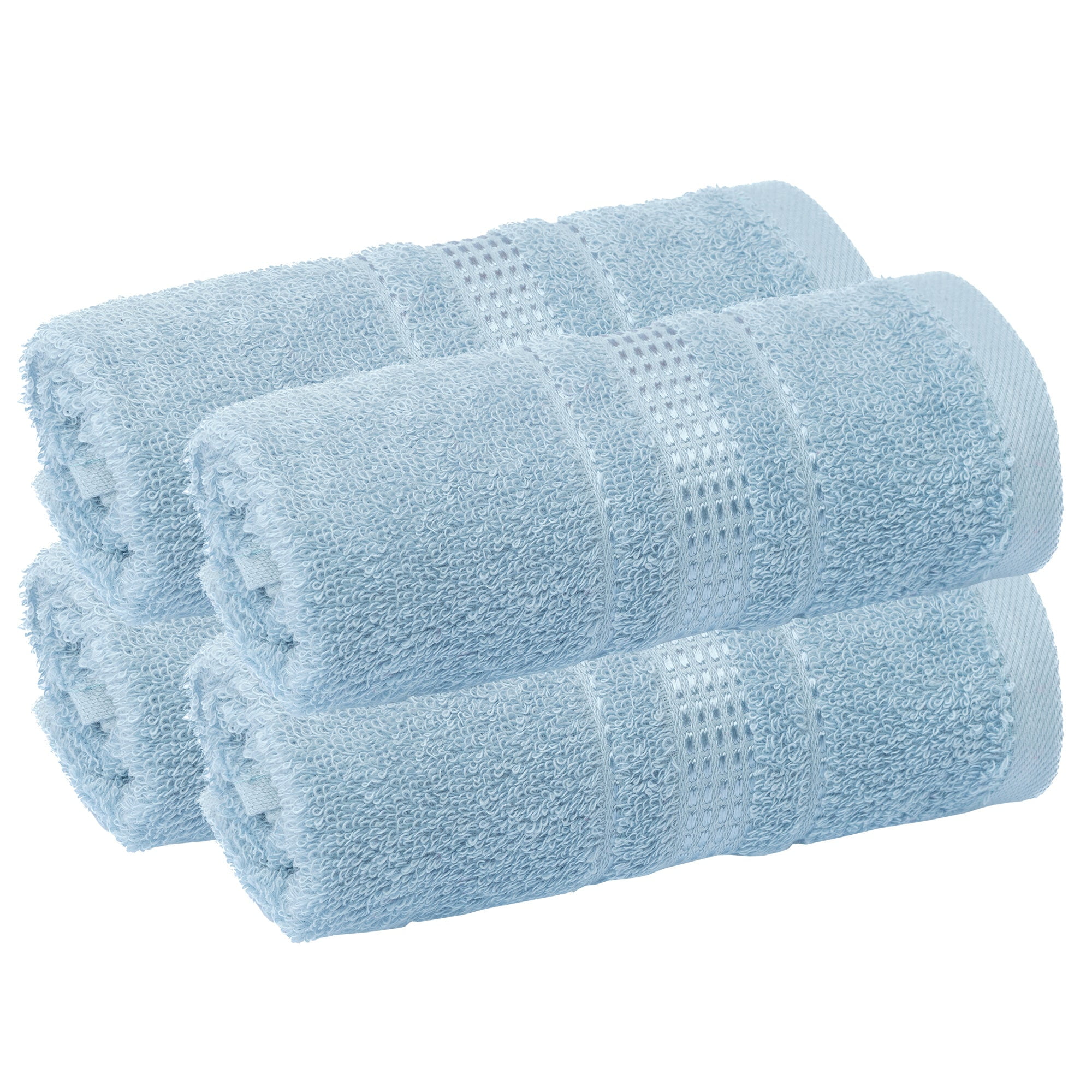 Melissa Linen Turkish Cotton Fingertip Towels for Adult, 12 x 18 in
