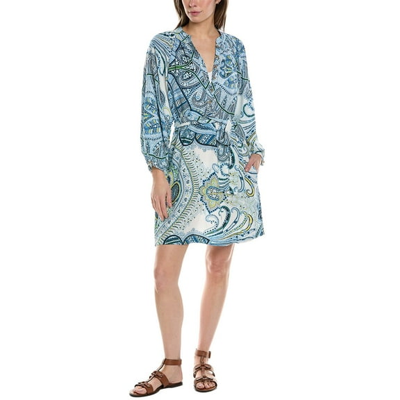 Melissa Odabash womens  Amy Mini Dress, XS, Blue