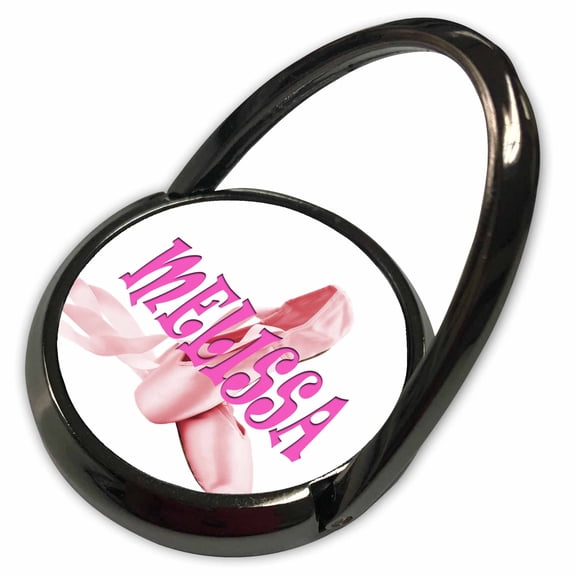 3dRose, Melissa. Pink Ballet Shoes. Ballerina. , Phone Ring