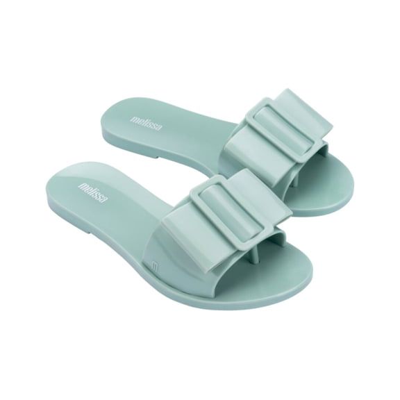 Melissa Shoes Babe Slide, 5, Green