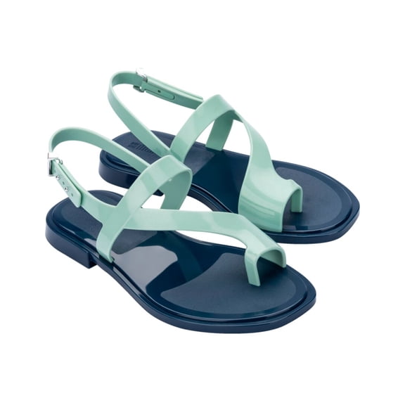 Melissa Shoes Cassie Sandal, 5, Blue