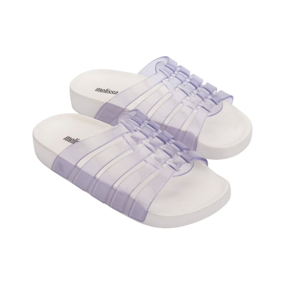 Melissa Shoes Possession Slide, 9, White