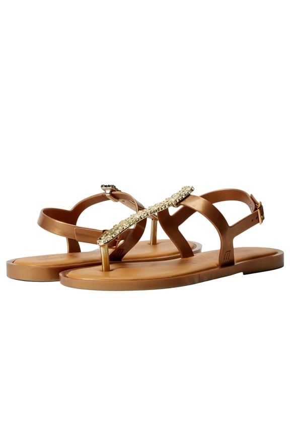 Shoes Slim Sandal II Gold  32601-710 Women's Size 8