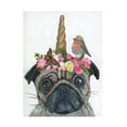 thumbnail image 1 of Melissa Symons 'Unicorn Pug' Canvas Art, 1 of 3