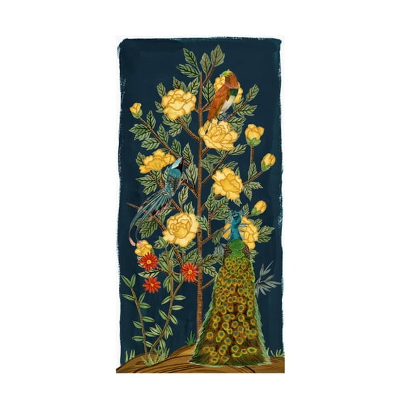 Melissa Wang 'Chinese Peonies II' Canvas Art