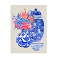 thumbnail image 1 of Melissa Wang 'Delft Blue Vases I' Canvas Art, 1 of 3
