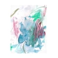 thumbnail image 1 of Melissa Wang 'Magenta Wave Form III' Canvas Art, 1 of 3