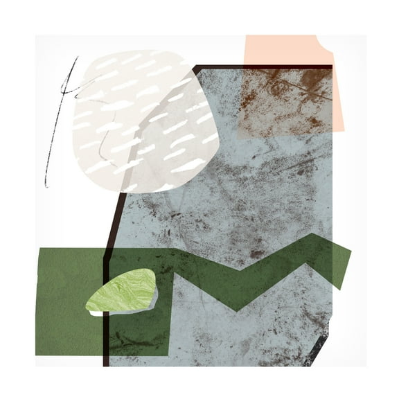 Melissa Wang 'Ocean Stones II' Canvas Art