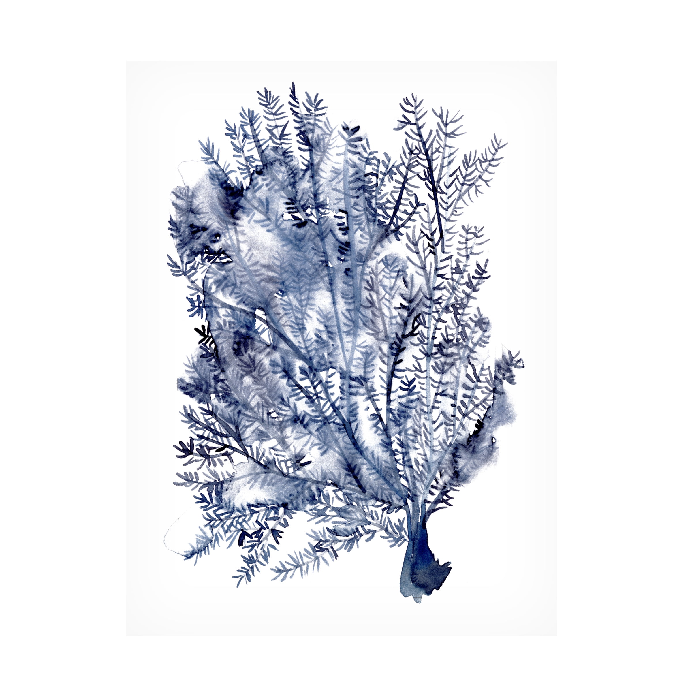 Melissa Wang 'Seaweed Under Water II' Canvas Art