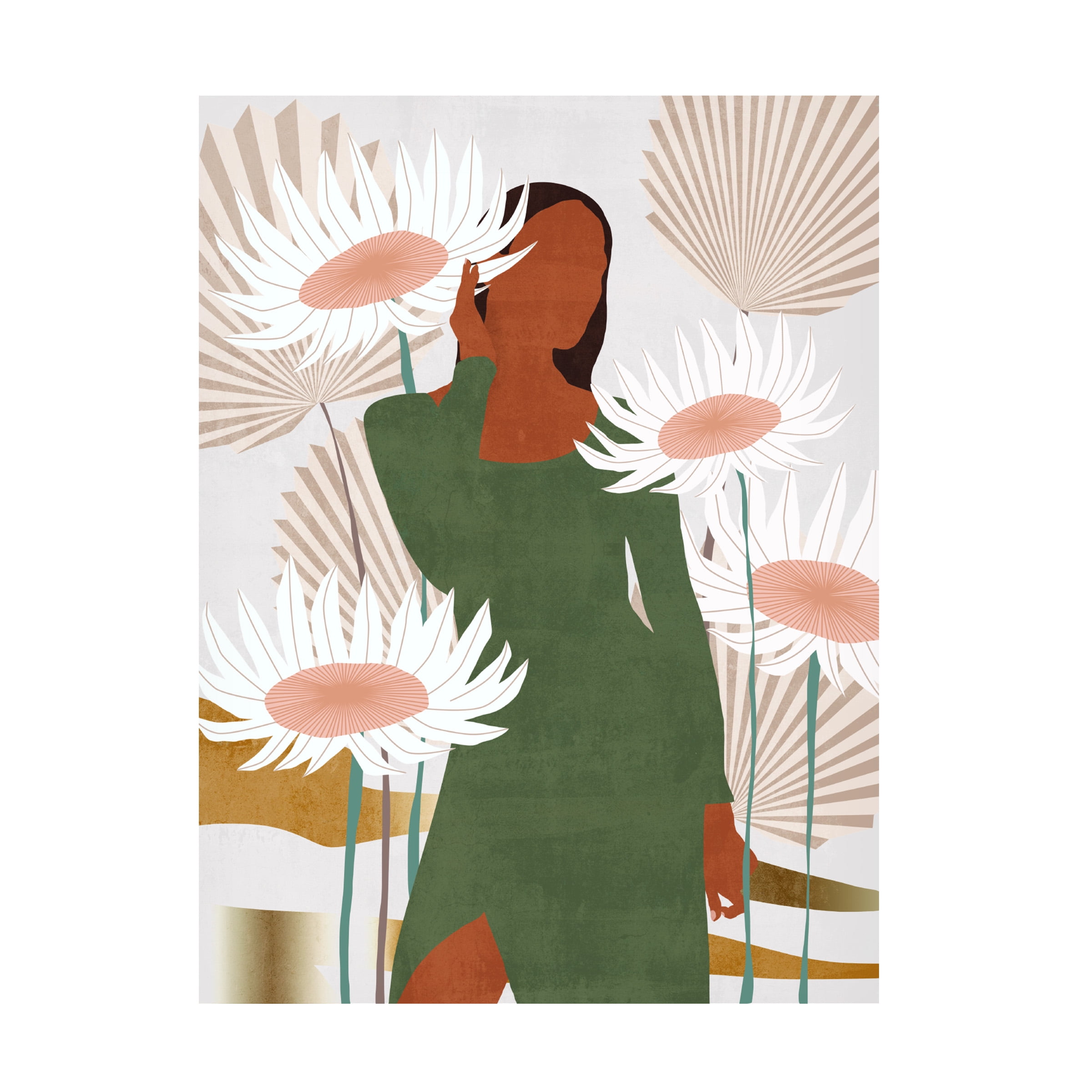 Melissa Wang 'Sun Kissed Woman IV' Canvas Art