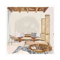 Melissa Wang 'The Salty Breeze V' Canvas Art