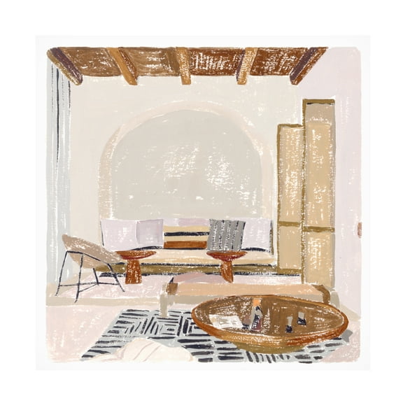 Melissa Wang 'The Salty Breeze V' Canvas Art