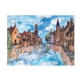 thumbnail image 1 of Melissa Wang 'Trip to Europe I' Canvas Art, 1 of 3