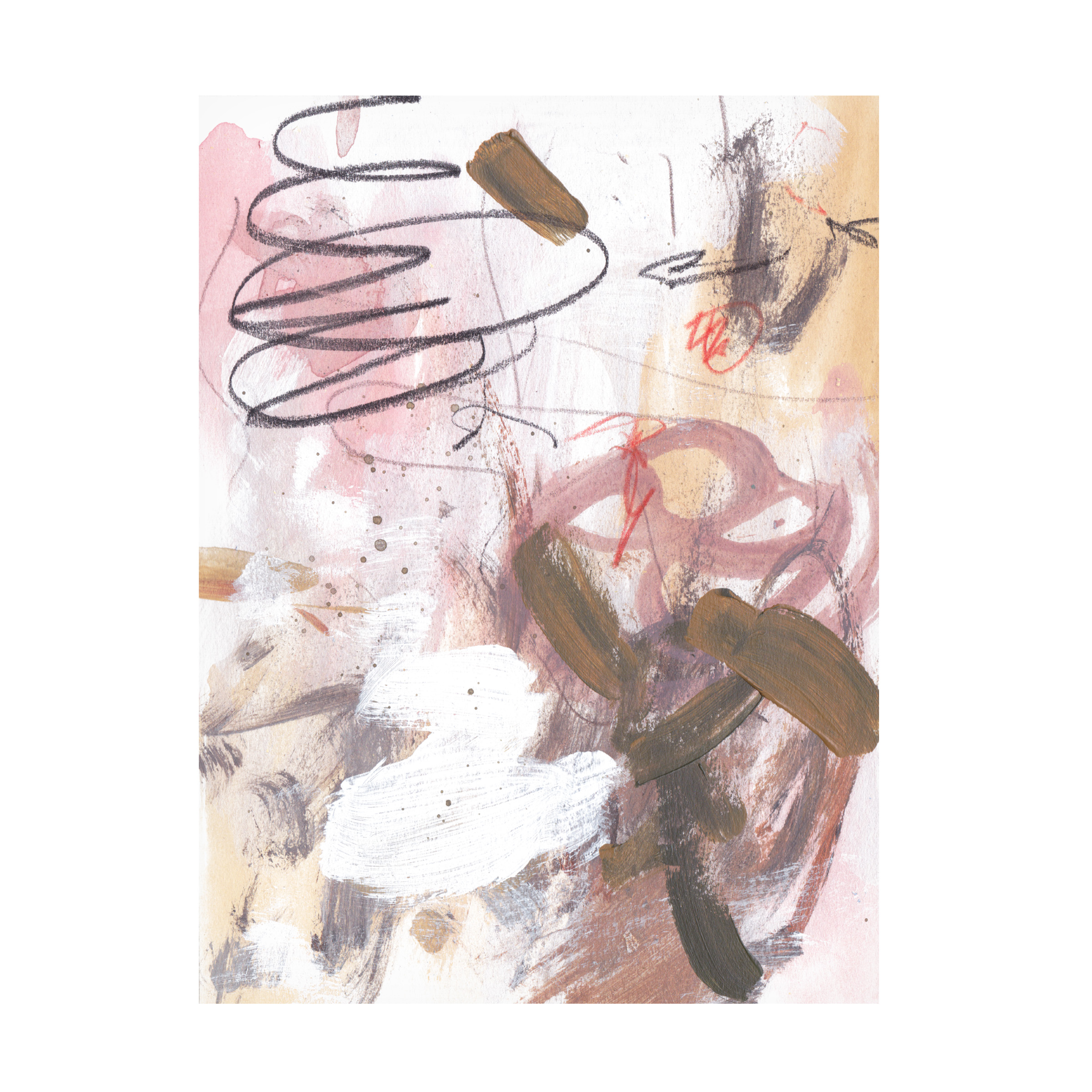 Melissa Wang 'Whispering Dawn II' Canvas Art