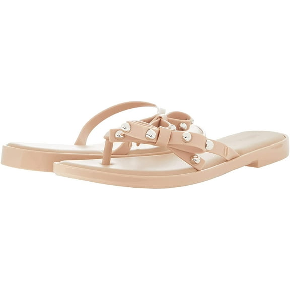 Melissa womens Flip Flop Slim Ii Ad 5 Beige