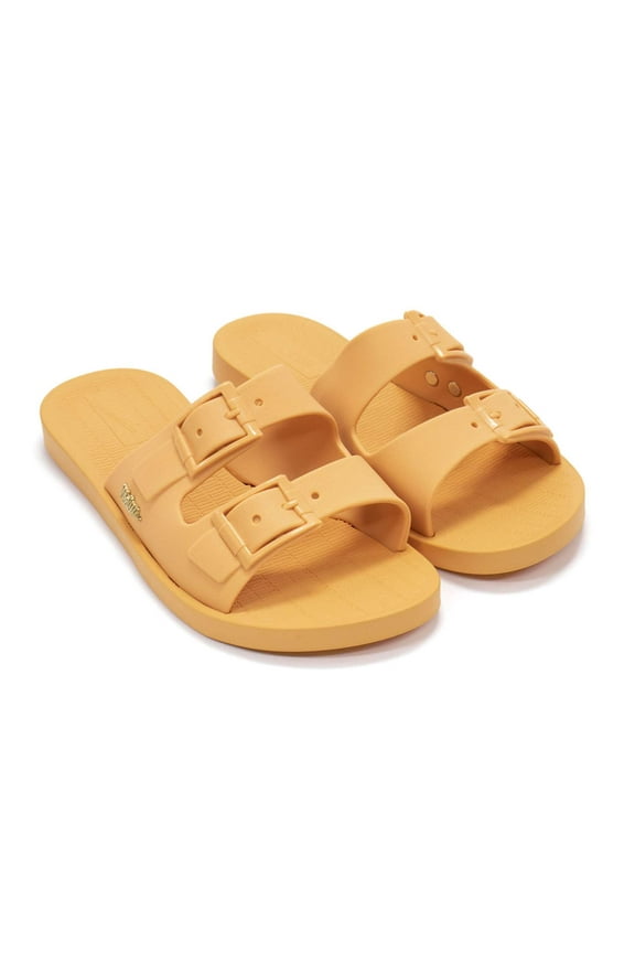Women's Sun Malibu Slides, Orange,8 M US