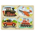 thumbnail image 1 of Melissa &amp; Doug 4-in-1 Vehicles Peg Puzzle, 1 of 4