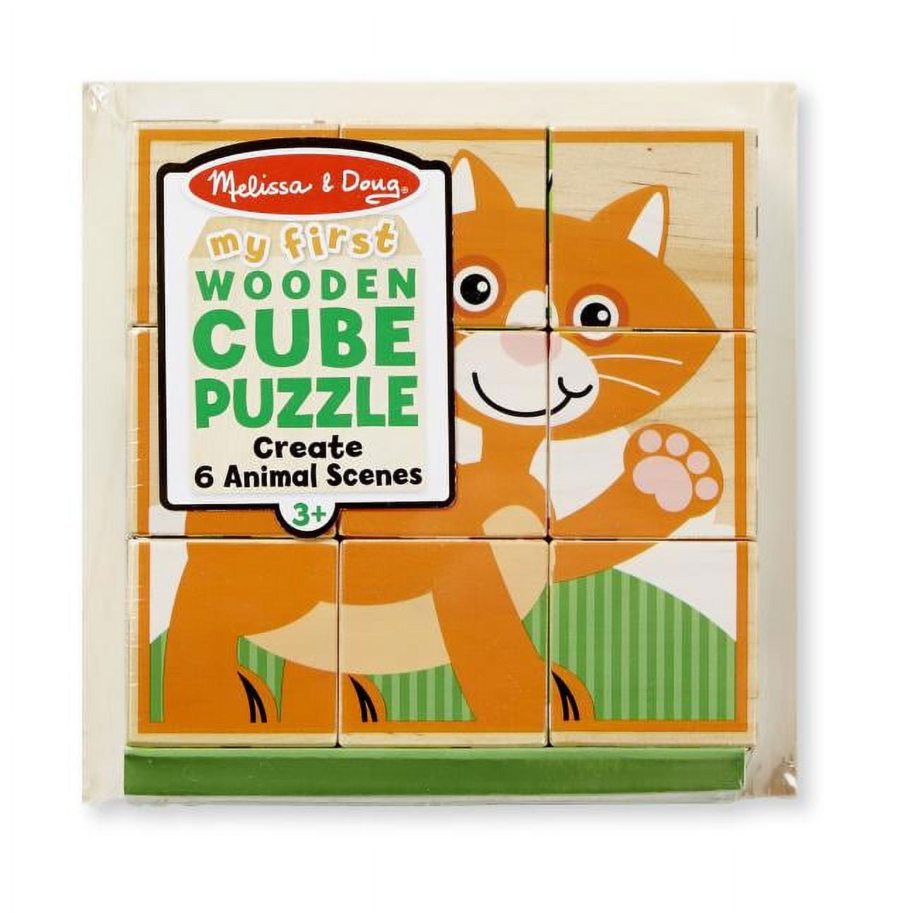 Melissa & Doug Cube Puzzle, Pets