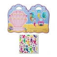 thumbnail image 1 of Melissa & Doug Puffy Sticker Activity Book: Mermaids, 1 of 9