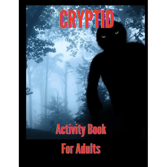 Melissa and Jones Puzzle Books: Cryptid Activity Book: For Adults (Paperback)