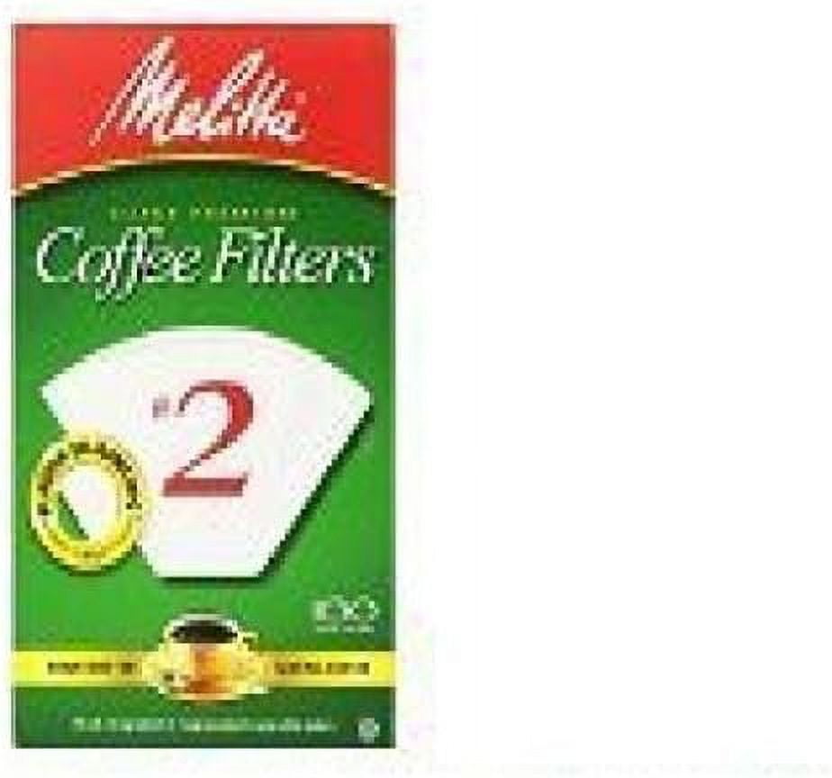 Melitta 622712 2 White Cone Coffee Filters 100 Count