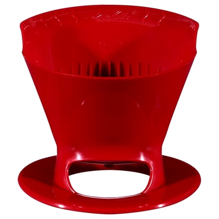 Melitta 64008 2 Pack Single Cup Coffee Brewers, Red