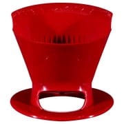 Melitta 64008 2 Pack Single Cup Coffee Brewers, Red