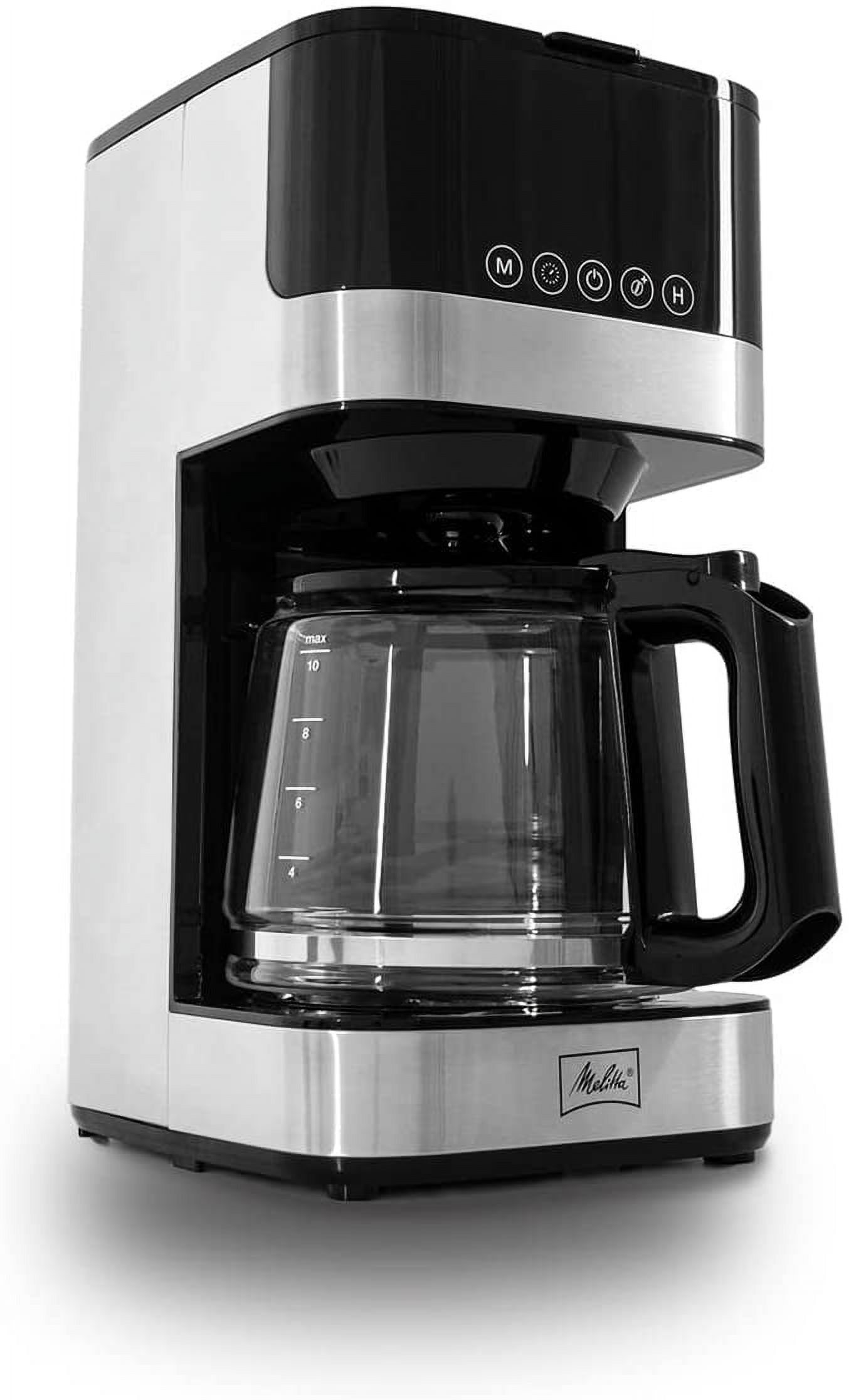 【gracia】 Melitta Aroma Therm 10 Cup Melitta Aroma Enhance 10-Cup White Thermal Carafe Drip