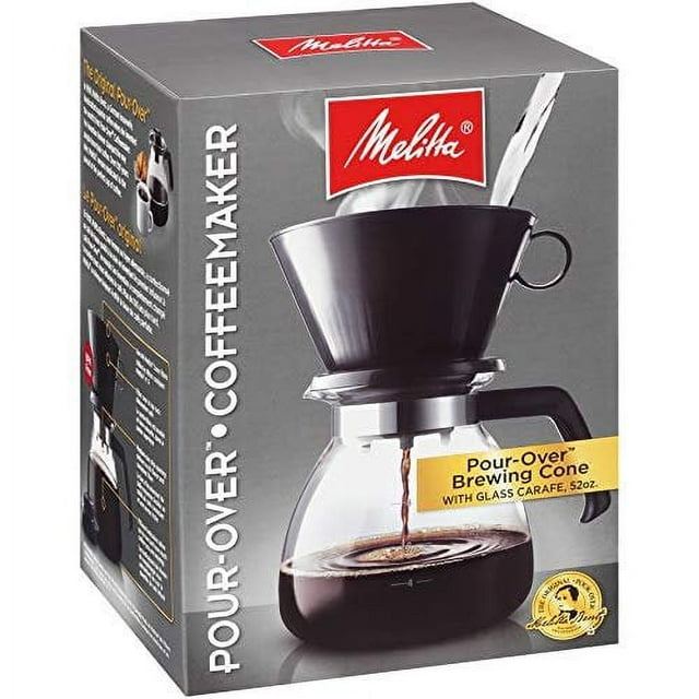Melitta Black  Traditional Cone Coffeemaker - 10 Cup