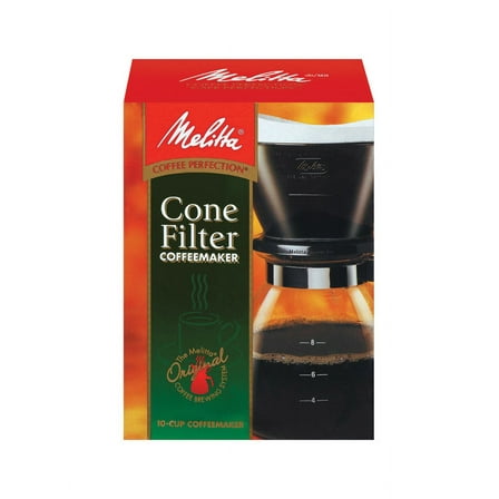 Melitta Black  Traditional Cone Coffeemaker - 10 Cup