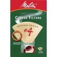 thumbnail image 1 of Melitta Cone Coffee Filters Natural Brown #4 - Sold as 4 Pack - 400 Count, 1 of 3