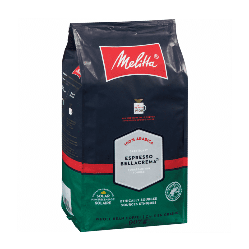 Melitta Dark Roast Espresso Whole Bean Coffee - 907g (2lb)