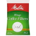 Melitta Wrap Around Coffee Filter, 40 Count