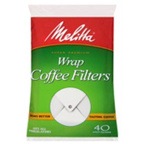 Melitta Wrap Around Coffee Filter, 40 Ct