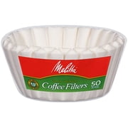 Melitta basket coffee filters, white (8 to12 cup), 50-count filters