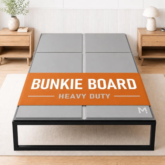 Meliusly Heavy Duty Bunkie Board Queen Size (60x80) - Non-Slip Breathable Bed Support Board for Slatted Bed Frame, Anti-Sag Under Bed Support, Noise Minimizing Moisture Resistant Bed Board