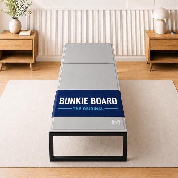 Meliusly Original Bunkie Board Twin Size (38x75) - Non-Slip Breathable Bed Support Board for Slatted Bed Frame, Anti-Sag Under Bed Support, Noise Minimizing Moisture Resistant Bed Board