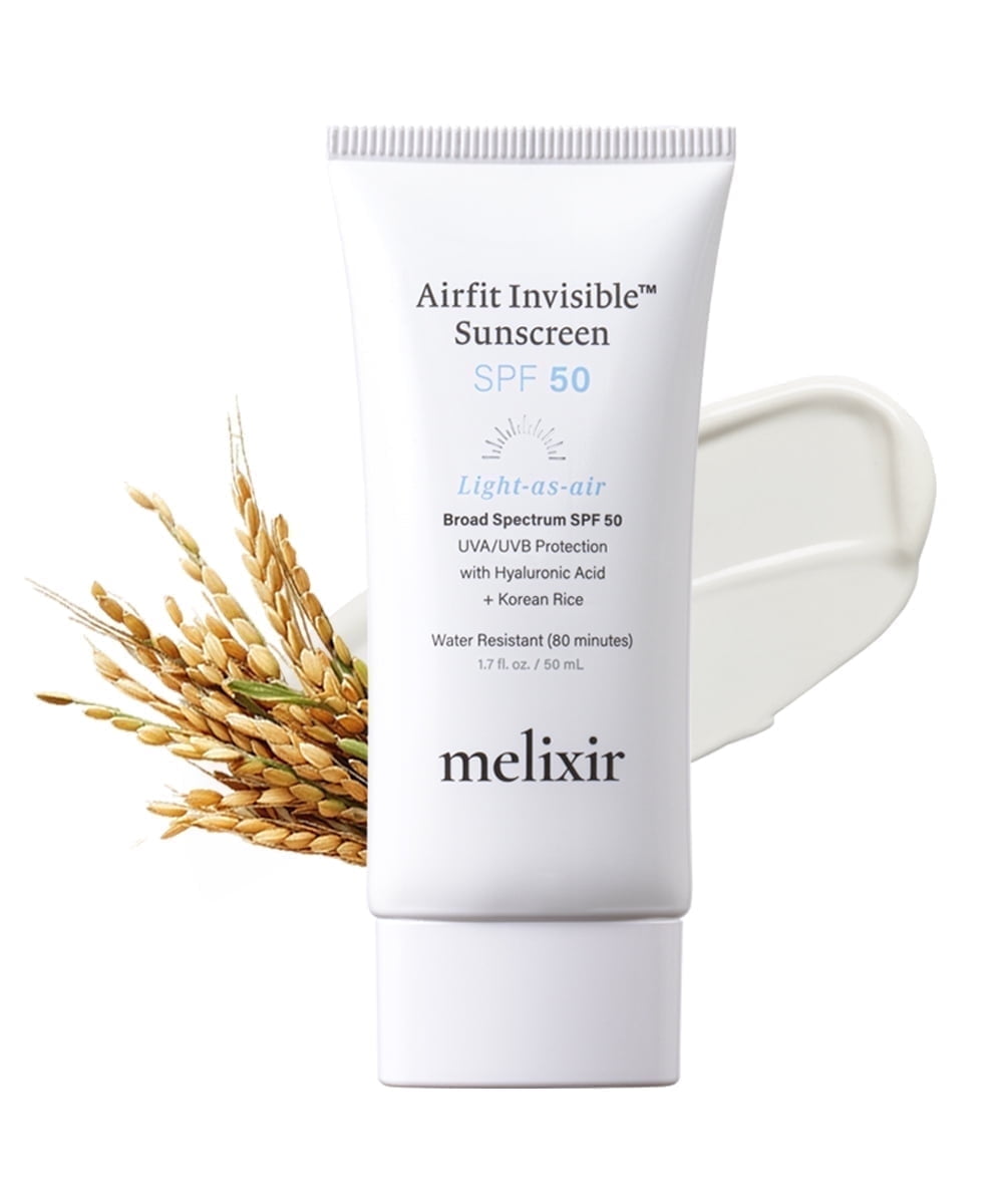 Melixir Airfit Invisible™ Sunscreen SPF 50, Broad Spectrum Korean