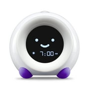 Mella Ready To Rise Childrens Sleep Trainer Night Light and Sleep Sounds Machine Alarm Clock