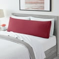 Mellanni Body Pillow Case Iconic Collection Hotel Luxury, Soft