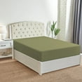 thumbnail image 1 of Mellanni Fitted Sheet with up to 16 inch Deep Pocket, Soft Microfiber, 1 Piece Full, Sage, 1 of 7