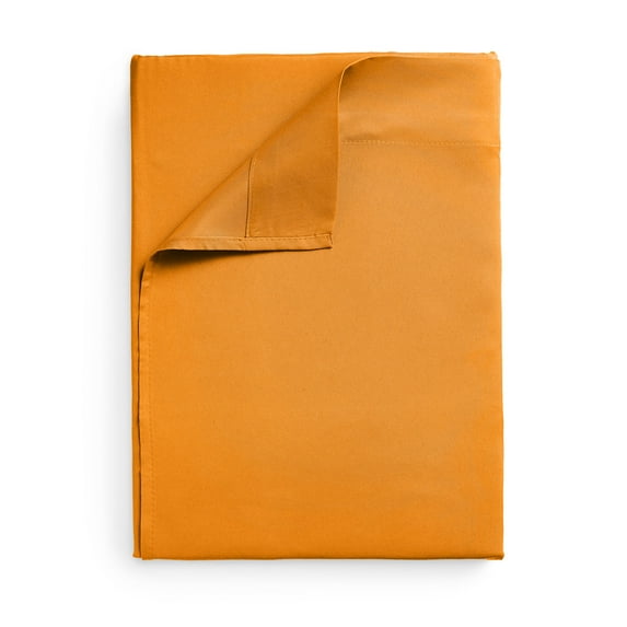 Mellanni Full Flat Sheet Only, Hotel Luxury Soft Microfiber Top Sheet, 1 Piece, Persimmon
