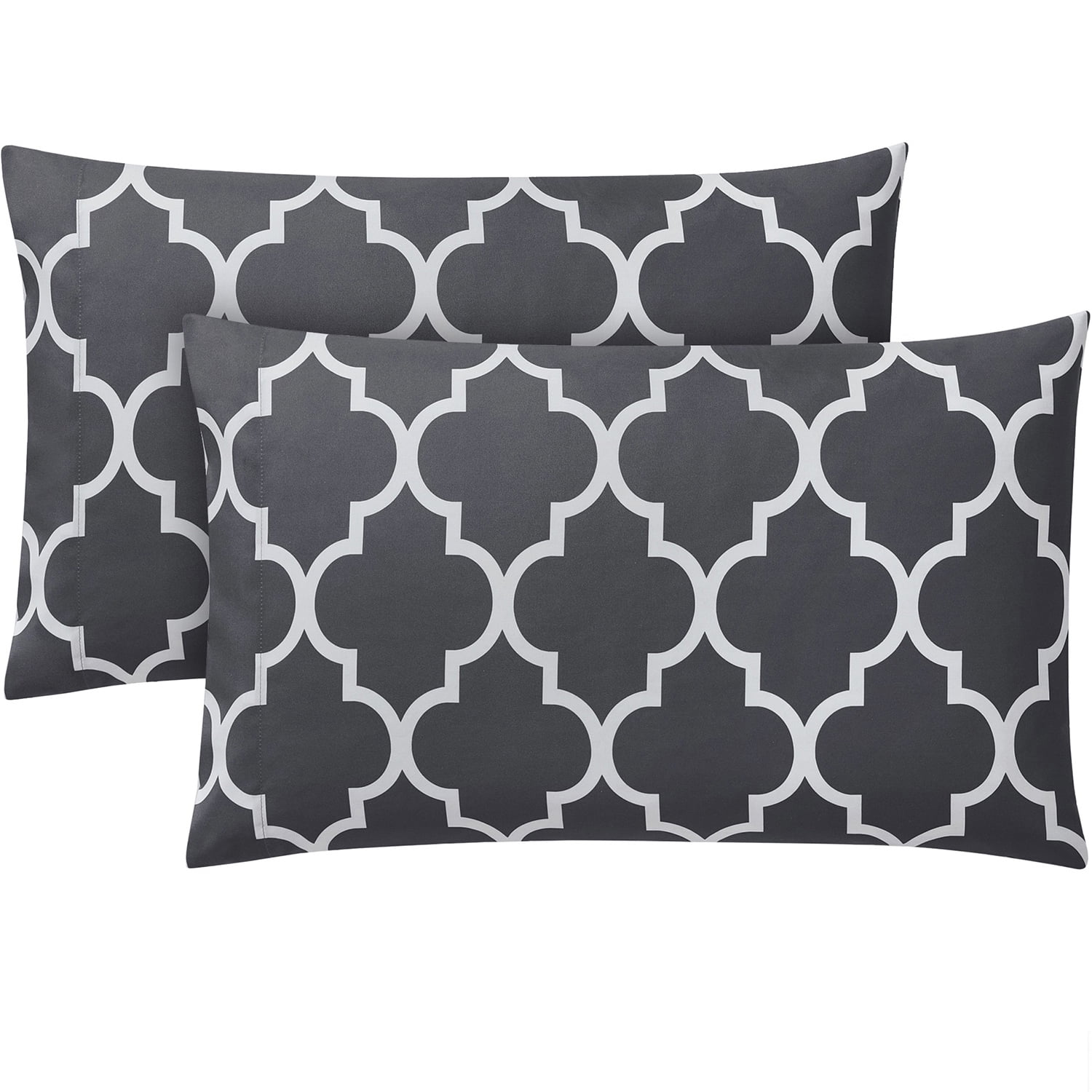 Mellanni Iconic Collection Luxury Microfiber Pillow Cases with Envelope