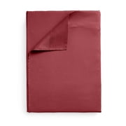 Mellanni Queen Flat Sheet Only, Hotel Luxury Soft Microfiber Top Sheet, 1 Piece, Brick Red